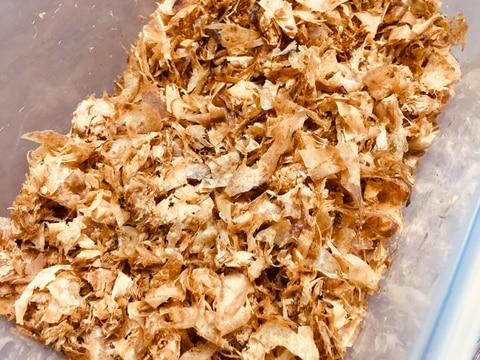 かつお節出がらしリメイク!ご飯のお供に